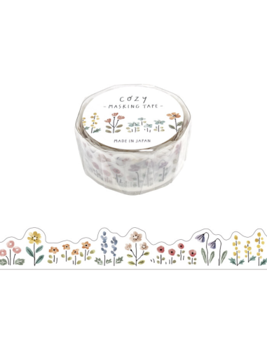 Masking tape Cozy Flower - Mind Wave