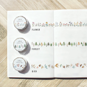 Masking tape Cozy Flower - Mind Wave 2