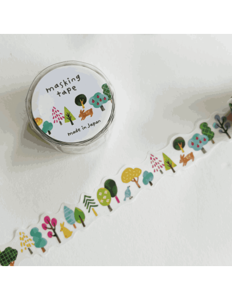 Masking tape Forêt - Mind Wave