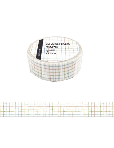 Masking tape Lignes Check - Mind Wave