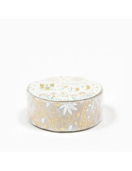 Masking tape Animaux dorés - Shinzi Katoh