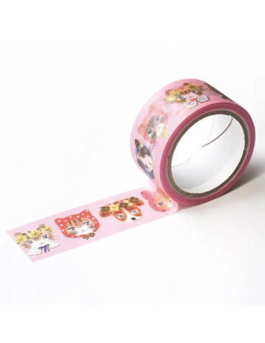 Washi tape Chats Niko Niko - Aiko Fukawa