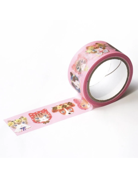 Washi tape Chats Niko Niko - Aiko Fukawa