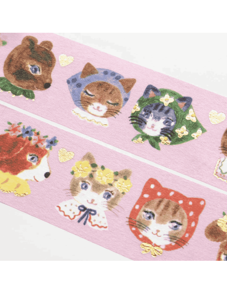 Washi tape Chats Niko Niko - Aiko Fukawa