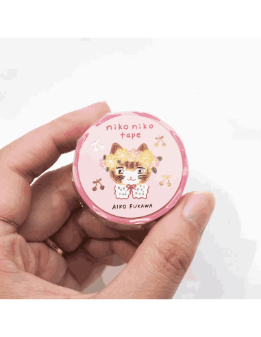 Washi tape Chats Niko Niko - Aiko Fukawa