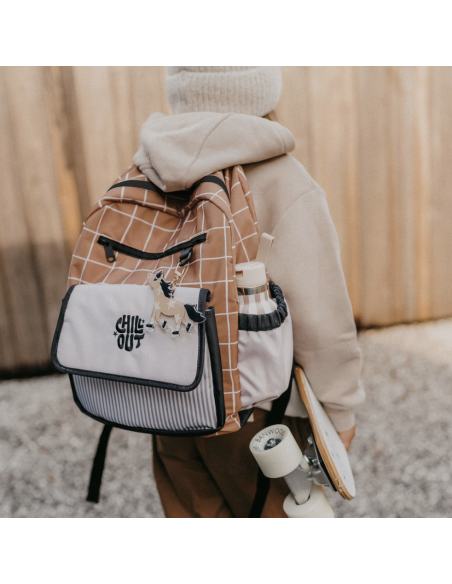 Sac à dos primaire Noé Caramel - Zakuw