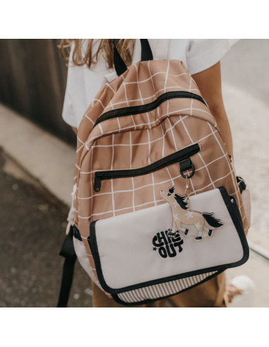 Sac à dos primaire Noé Caramel - Zakuw