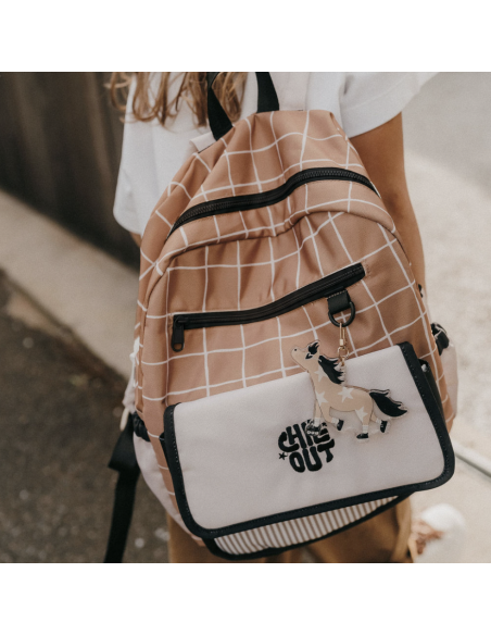 Sac à dos primaire Noé Caramel - Zakuw