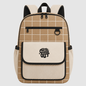 Sac à dos primaire Noé Caramel - Zakuw