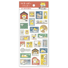 Autocollants timbres Shibanban - Mind Wave