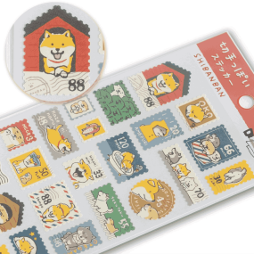 Autocollants timbres Shibanban - Mind Wave 2