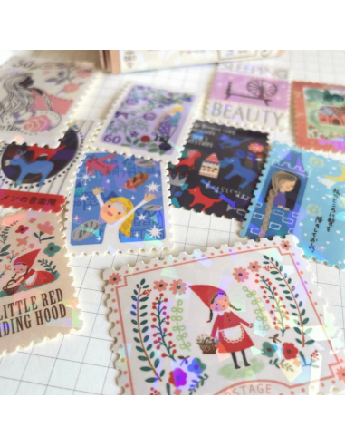 Stickers timbres Contes de Grimm 2 - Shinzi Katoh