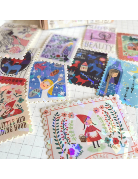 Stickers timbres Contes de Grimm 2 - Shinzi Katoh