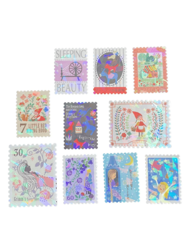 Stickers timbres Contes de Grimm 2 - Shinzi Katoh