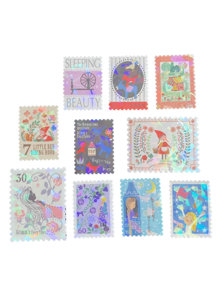 Stickers timbres Contes de Grimm 2 - Shinzi Katoh