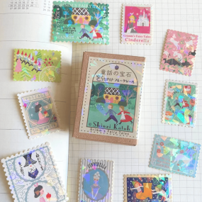 Stickers timbres Contes de Grimm 1 - Shinzi Katoh 2