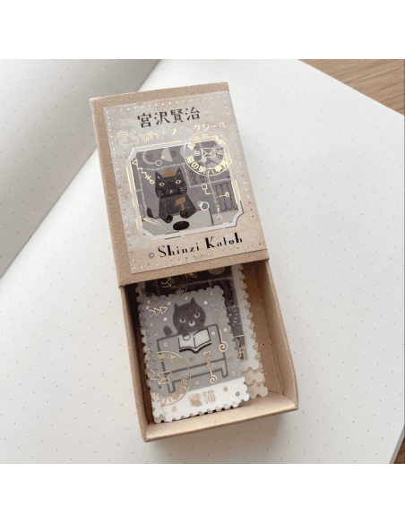 Stickers timbres chats Cat Office - Shinzi Katoh
