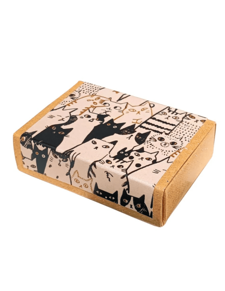 Boite de 5 masking tape chats - Shinzi Katoh