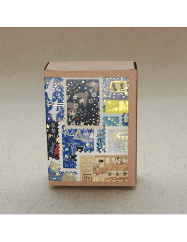 Stickers timbres Galactic Railroad - Shinzi Katoh