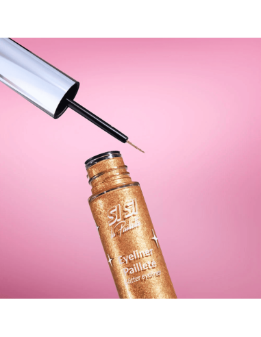 Eyeliner pailleté or métallique - Sisi la Paillette