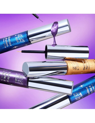 Eyeliner pailleté violet - Sisi la Paillette
