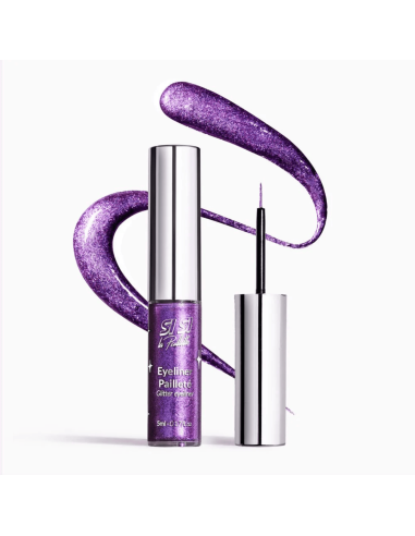 Eyeliner pailleté violet - Sisi la Paillette