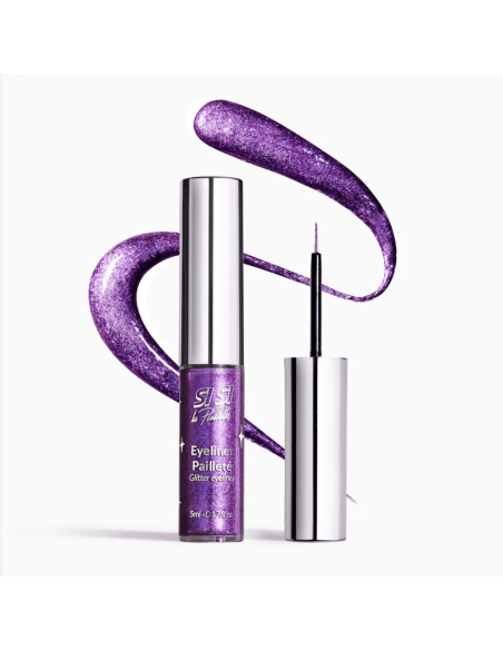 Eyeliner pailleté violet - Sisi la Paillette