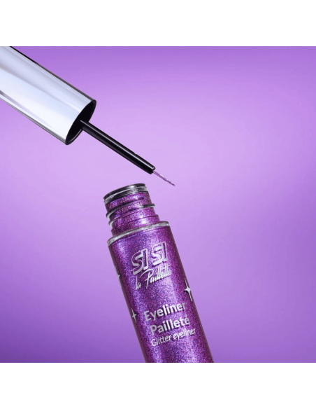 Eyeliner pailleté violet - Sisi la Paillette