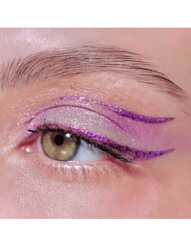 Eyeliner pailleté violet - Sisi la Paillette