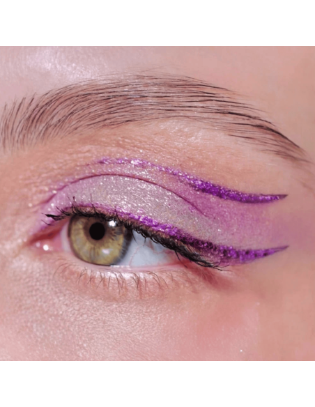 Eyeliner pailleté violet - Sisi la Paillette