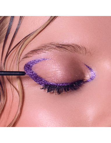Eyeliner pailleté violet - Sisi la Paillette