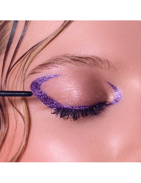 Eyeliner pailleté violet - Sisi la Paillette