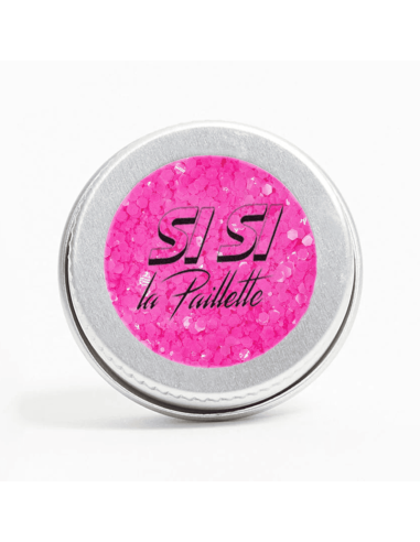 Paillettes néon  Rose - Sisi La Paillette