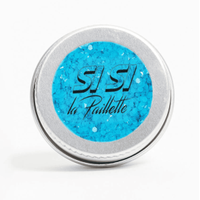 Paillettes néon bleu - Sisi La Paillette