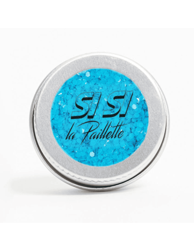 Paillettes néon bleu - Sisi La Paillette