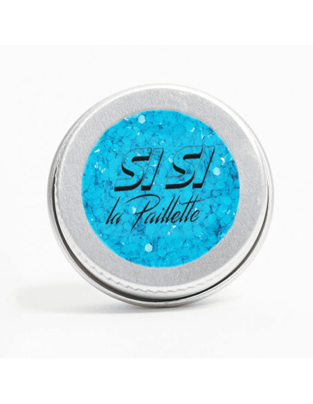 Paillettes néon bleu - Sisi La Paillette