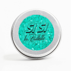Paillettes néon vert menthe - Sisi La Paillette