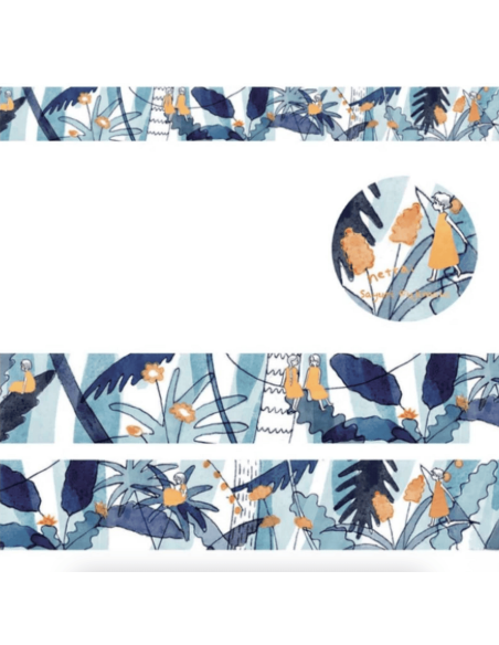 Washi tape "Nettai" - Sayuri Fujimaki