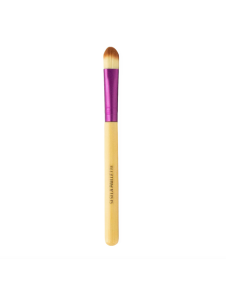 Petit pinceau de maquillage en bambou - Sisi La Paillette