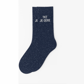 Chaussettes à paillettes Tkt je gère 2
