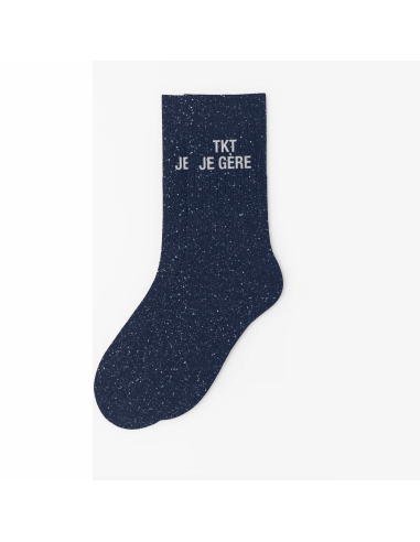 Chaussettes à paillettes Tkt je gère