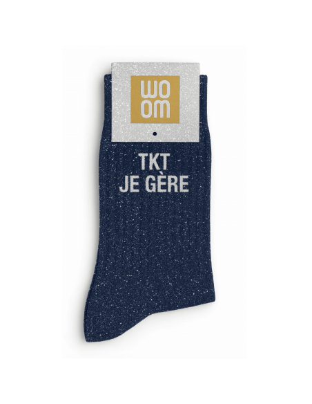Chaussettes à paillettes Tkt je gère