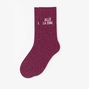 Chaussettes à paillettes Allô la zone 2