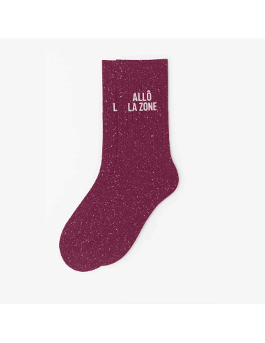Chaussettes à paillettes Allô la zone