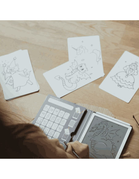 Recharge Kidydraw "Il était une fois" et "Animaux" - Kidywolf