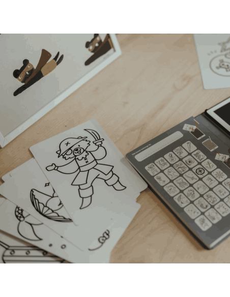 Recharge Kidydraw "Animaux du monde" et "Océans et pirates" - Kidywolf