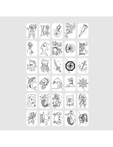 Recharge Kidydraw "Animaux du monde" et "Océans...