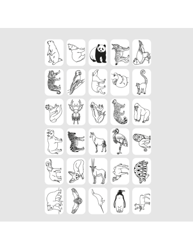 Recharge Kidydraw "Animaux du monde" et "Océans...