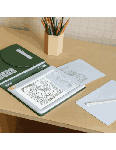 Tablette à dessin lumineuse Kidydraw-pad 10+...