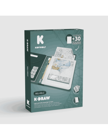 Tablette à dessin lumineuse Kidydraw-pad 10+...